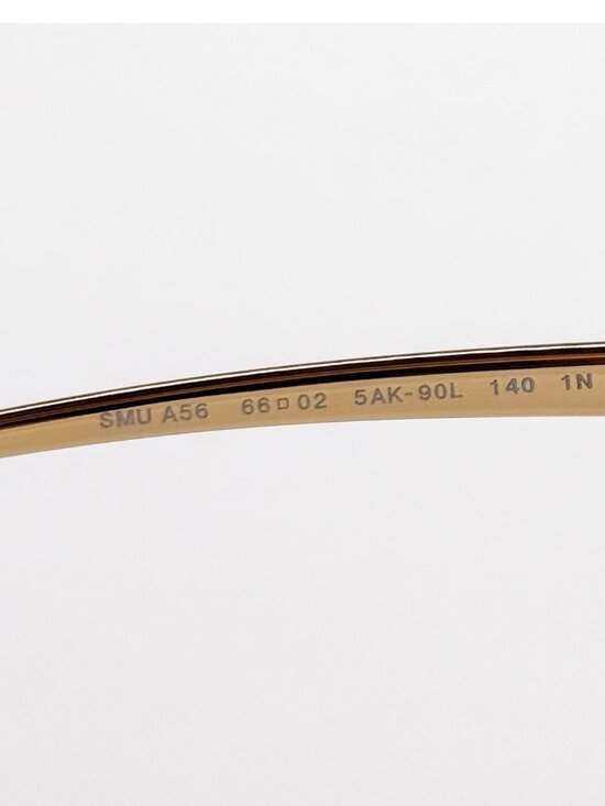 New Miu Miu MU A56S Oversized Gold Brown Sunglasses MUA56S 5AK90L main image 10